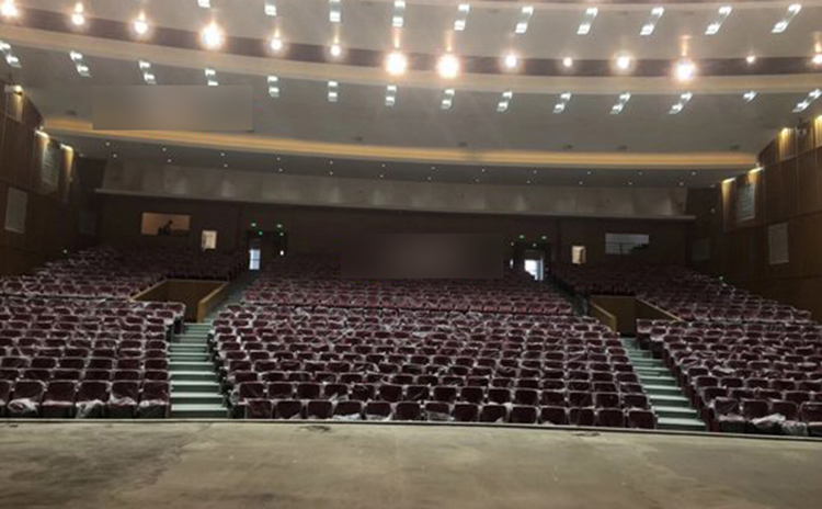 青海西寧會(huì)展中心吸音板工程