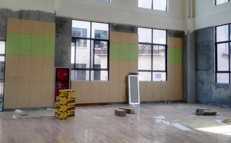 廣東江門學校文體館皮革軟包吸音板聲學工程