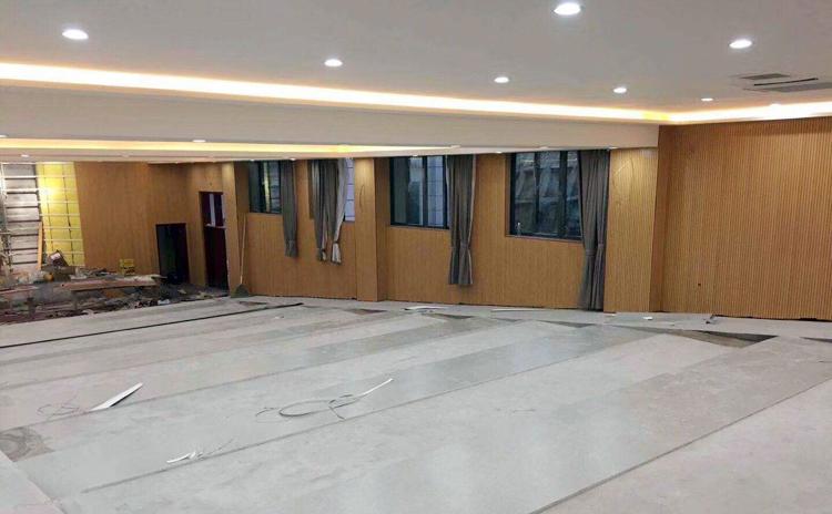 江西景德鎮學校階梯教室木質吸音板聲學工程