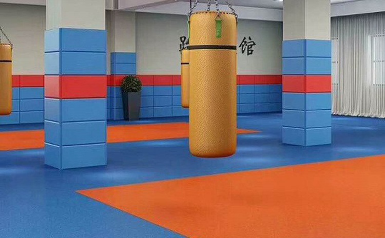 湖北天門跆拳道館防撞吸音板聲學工程-1